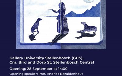 OPEN INVITATION TO WALKABOUTS AND FORMAL OPENING OF CHRISTINE DIXIE’S BLUEPRINT FOR THE DISORDER OF THINGS AT GUS FOR WOORDFEES 2024