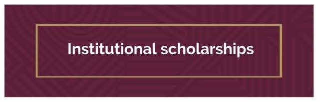 CALL FOR APPLICATIONS: INSTITUTIONAL SCHOLARSHIPS!
