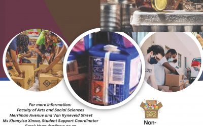 Faculty of Arts and Social Sciences Food and Sanitary Wear Drive