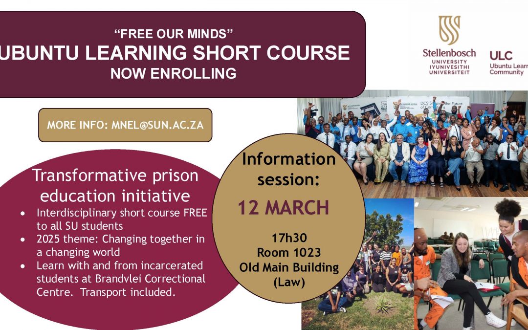 SU students: Join the Ubuntu Learning Centre Information session